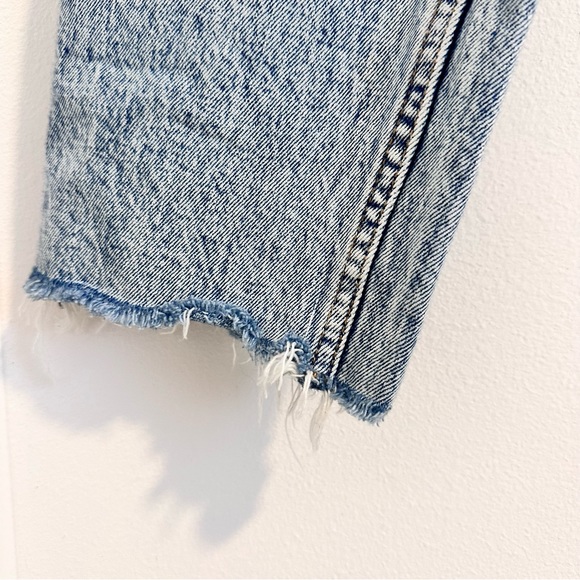 Abercrombie Curve Love straight leg crop jean - Picture 3 of 5